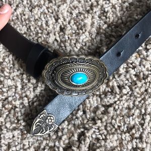 Black desert style belt
